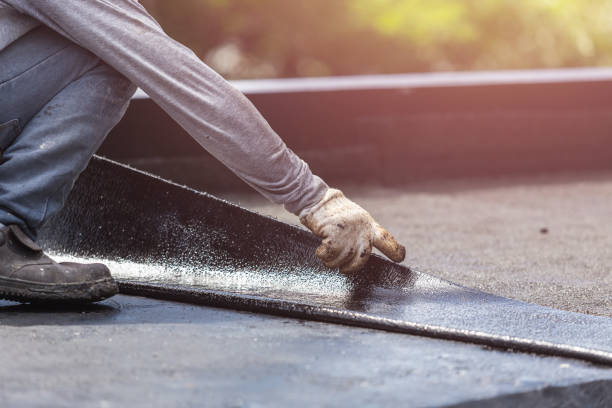 Professional Exterior Waterproofing technician working in Dublin, IN